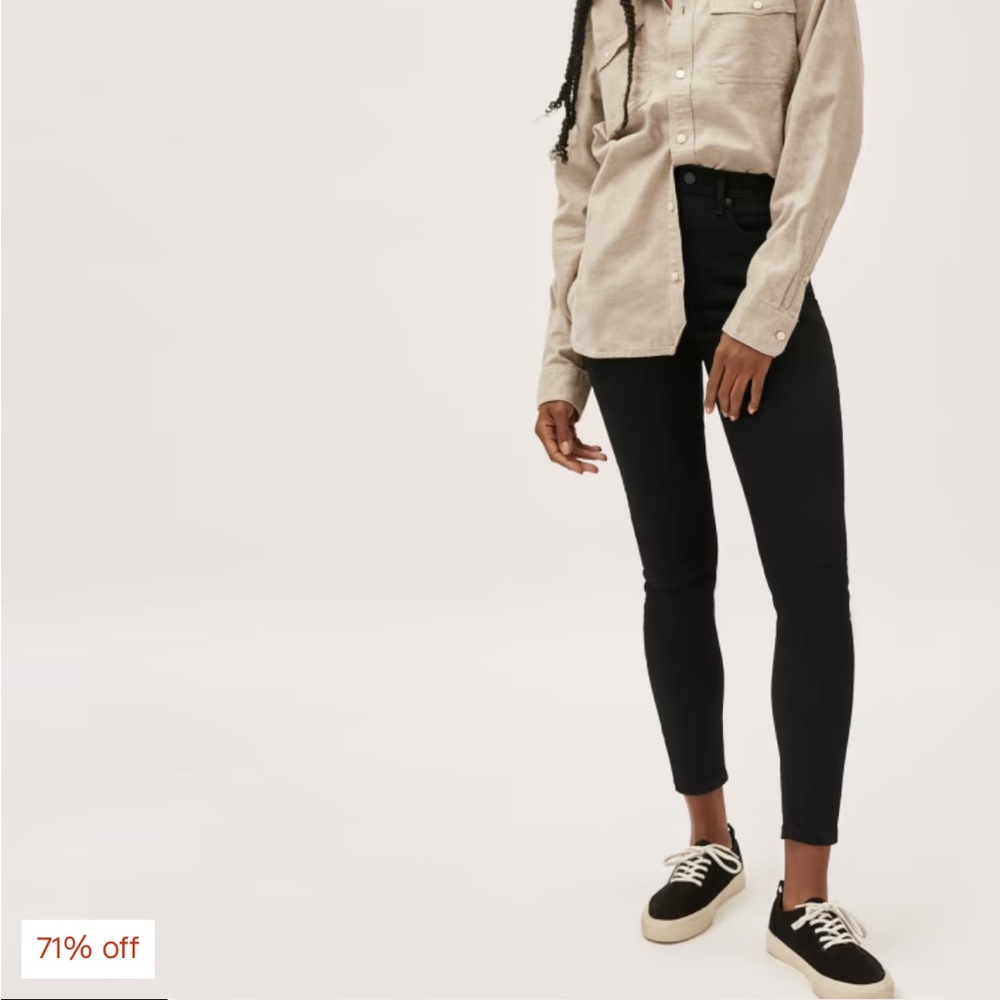 Everlane authentic stretch skinny jeans